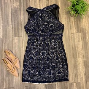 Cocktail dress, blue (size 22)